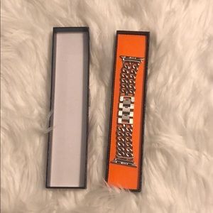 Apple Watch band Silver/gray Stainless steal